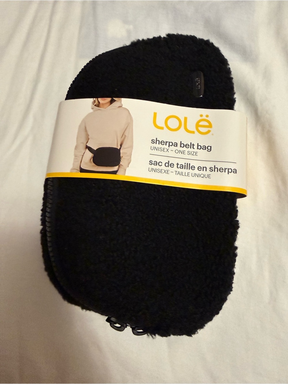LOLE Sherpa Belt Bag in Black
BRAND NEW